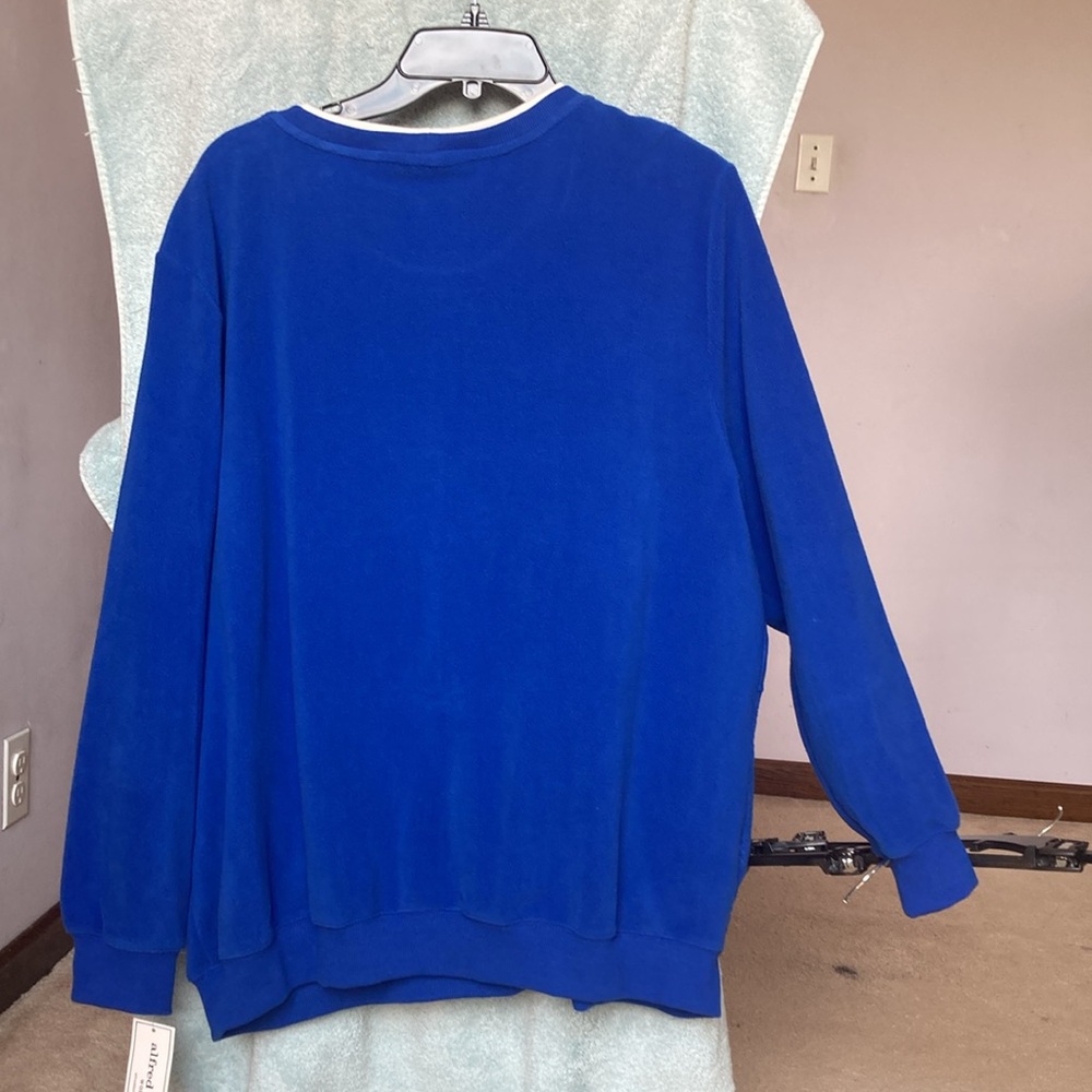 Offer$18 Alfred Dunner pullover blue top with bling details 2X - Picture 16 of 16